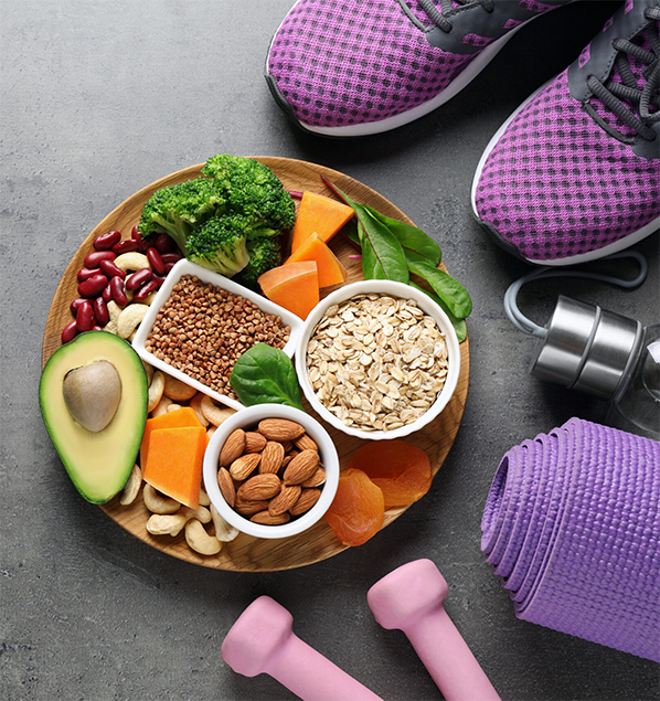 alimentazione e allenamento